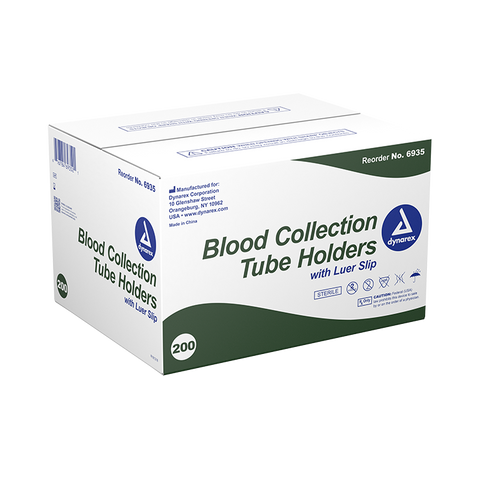 Blood Collection Tube Holder - Luer Slip w/ needle Code: 6935