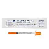 Dynarex Insulin Syringe - Non-Toxic - Individual Wrapped (Model 6940) (Case)