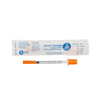 Insulin Syringe - Non-Toxic - Individual Wrapped 27G, 1/2" Needle, 0.5 cc