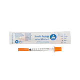 Insulin Syringe - Non-Toxic - Individual Wrapped 27G, 1/2" Needle, 0.5 cc