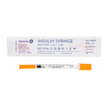 Dynarex Insulin Syringe - Non-Toxic - Individual Wrapped (Model 6945) (Case)