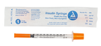Insulin Syringe - Non-Toxic - Individual Wrapped 28G, 1/2" Needle, 1 cc