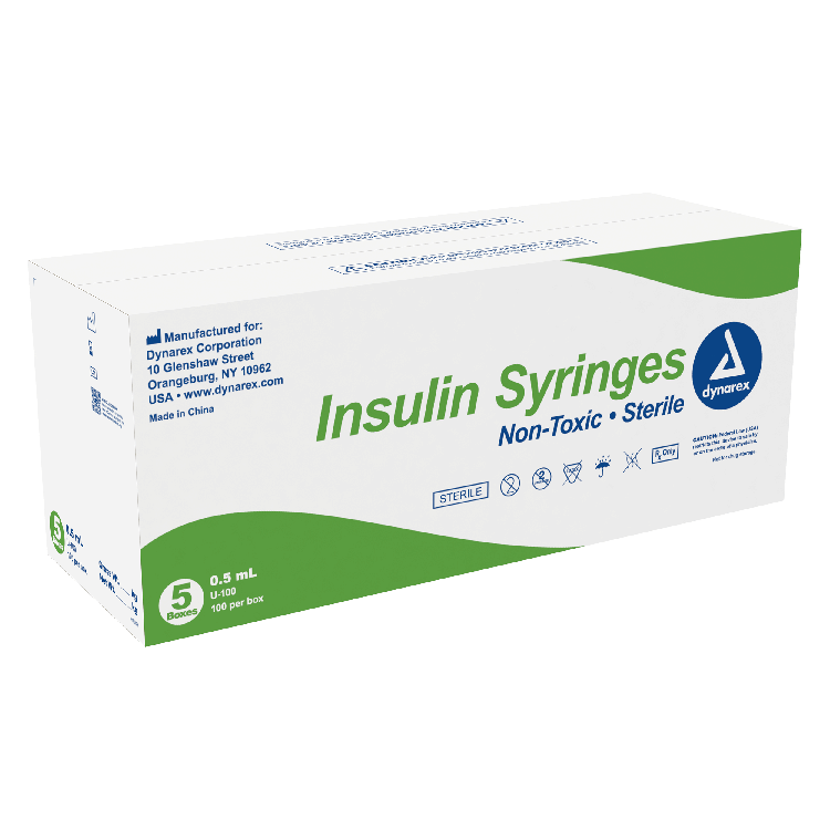Dynarex Insulin Syringe - Non-Toxic Main image