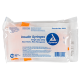 Insulin Syringe - Non-Toxic 28G, 1/2" Needle, 0.5 cc