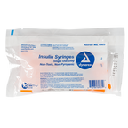 Insulin Syringe - Non-Toxic 30G, 5/16" Needle, 0.5 cc