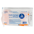 Insulin Syringe - Non-Toxic 27G, 1/2" Needle, 1 cc