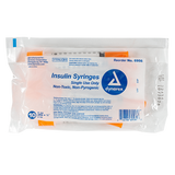 Insulin Syringe - Non-Toxic 28G, 1/2" Needle, 1 cc