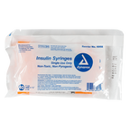 Insulin Syringe - Non-Toxic 30G, 1/2" Needle, 1 cc