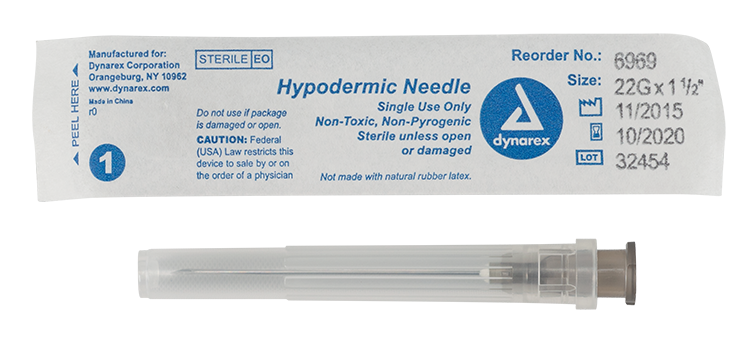 Hypodermic Needle - Non-Toxic Code: 6969