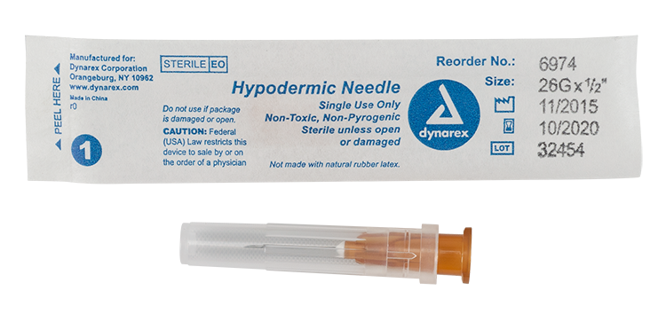 Hypodermic Needle - Non-Safety Code: 6974