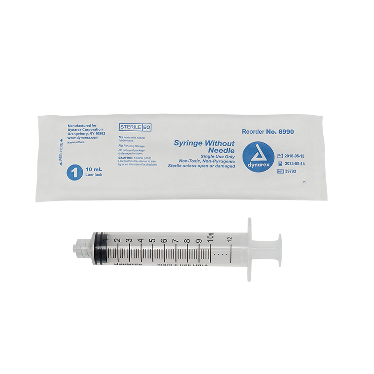 Syringe without Needle - Non Toxic - Luer Lock Code: 6990