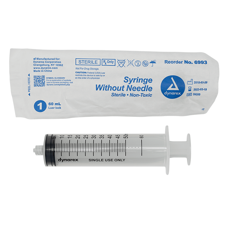 Syringe without Needle - Non Toxic - Luer Lock Code: 6993 Main image