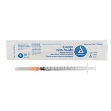 Syringe - Non-Safety with Needle - Luer slip