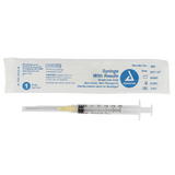 Syringe with Needle, Non-Safety - Luer Lock