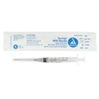 Syringe with Needle, Non-Safety - Luer Lock