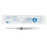 Syringe with Needle, Non-Safety - Luer Lock