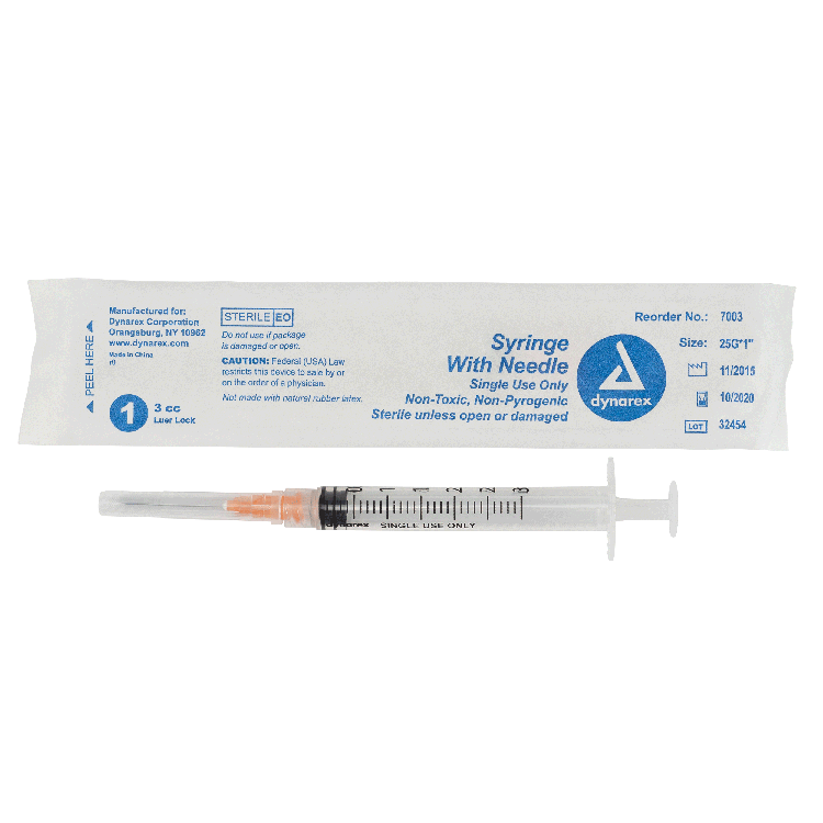 Syringe - Non-Safety with Needle - Luer Lock Main image