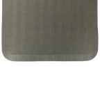 FLATMat w/ Beveled Edge, Woven Pattern 24" x 70" x 3/4", Cool Gray