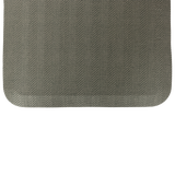 FLATMat w/ Beveled Edge, Woven Pattern 24" x 70" x 3/4", Cool Gray