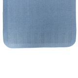 FLATMat w/ Beveled Edge, Woven Pattern 24" x 70" x 3/4", Blue