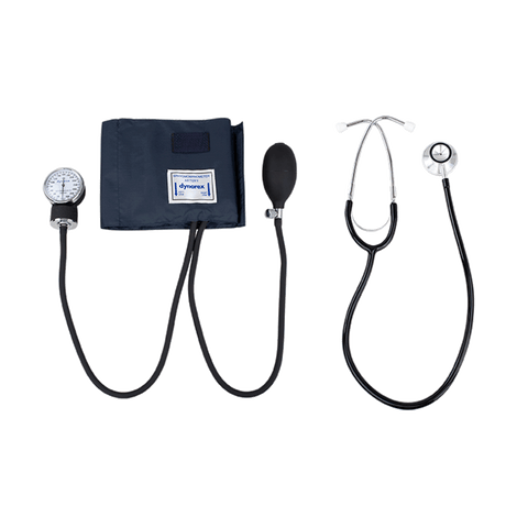 Dynarex Adult Blood Pressure Kit with Stethoscope, Single or Dual Head, 7099/7100 (Case of 10)