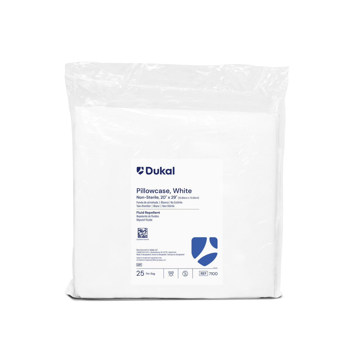 Disposable Pillow Case 20" x 29", White