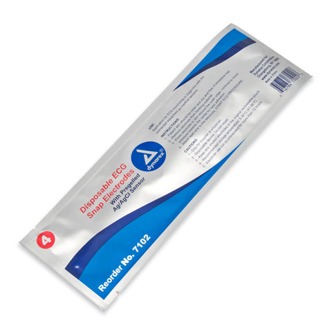 Dynarex ECG snap electrodes