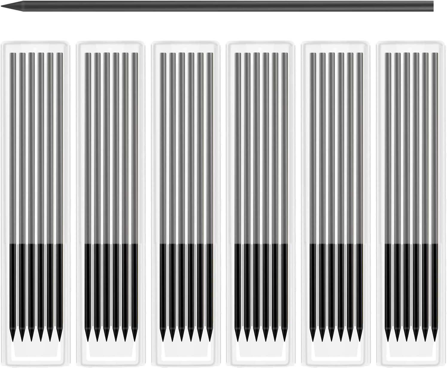 Marking Pencil Refills: Black Lead Only, Box of 5 Main image