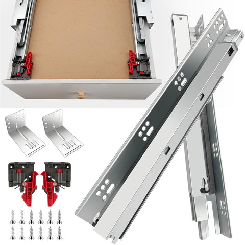Accucold Interior full-extension slide-out drawer with brackets for use inside any ACR1717 or ACR1718 refrigerator