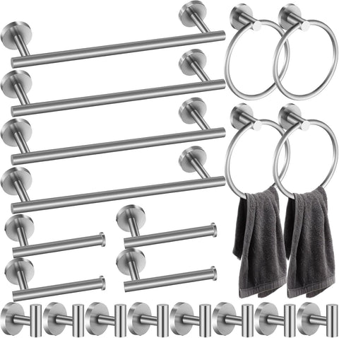 Accucold Stainless steel towel bar handle set