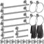 Stainless steel towel bar handle set