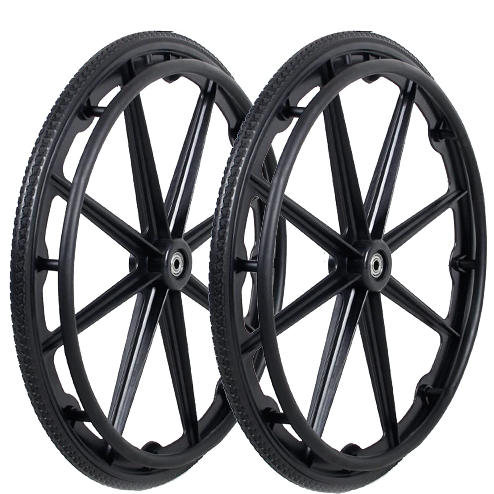 DynaRide 10281 10282 Wheelchair Rear Wheel Assembly Code: RPWC05-8182RW Main image