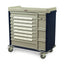 Plastic Top, 32.25" Cabinet Width - Optimal/Standard Line (4 wide) Med Carts