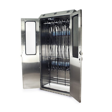 Harloff SCSS8036DREDP-DSS3316 SureDry Stainless Steel 36" Wide Scope Drying Cabinet with Dri-Scope Aid® Internal Lumen D