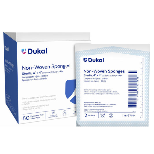 Sterile Clinisorb Non-Woven Sponges 4" x 4" 4-Ply