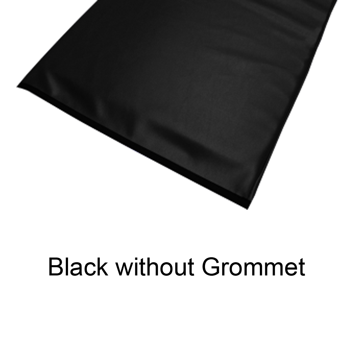 Table Pad No Grommets Black 72" x 23 1/4" - View 3