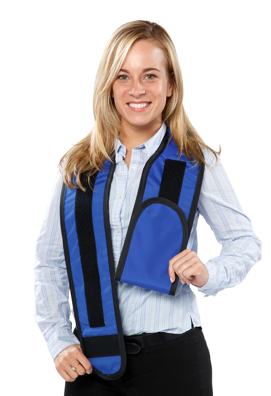 Wolf X-Ray BREAST STOLE/SCOLIOSIS .5mm LEP Navy Blue