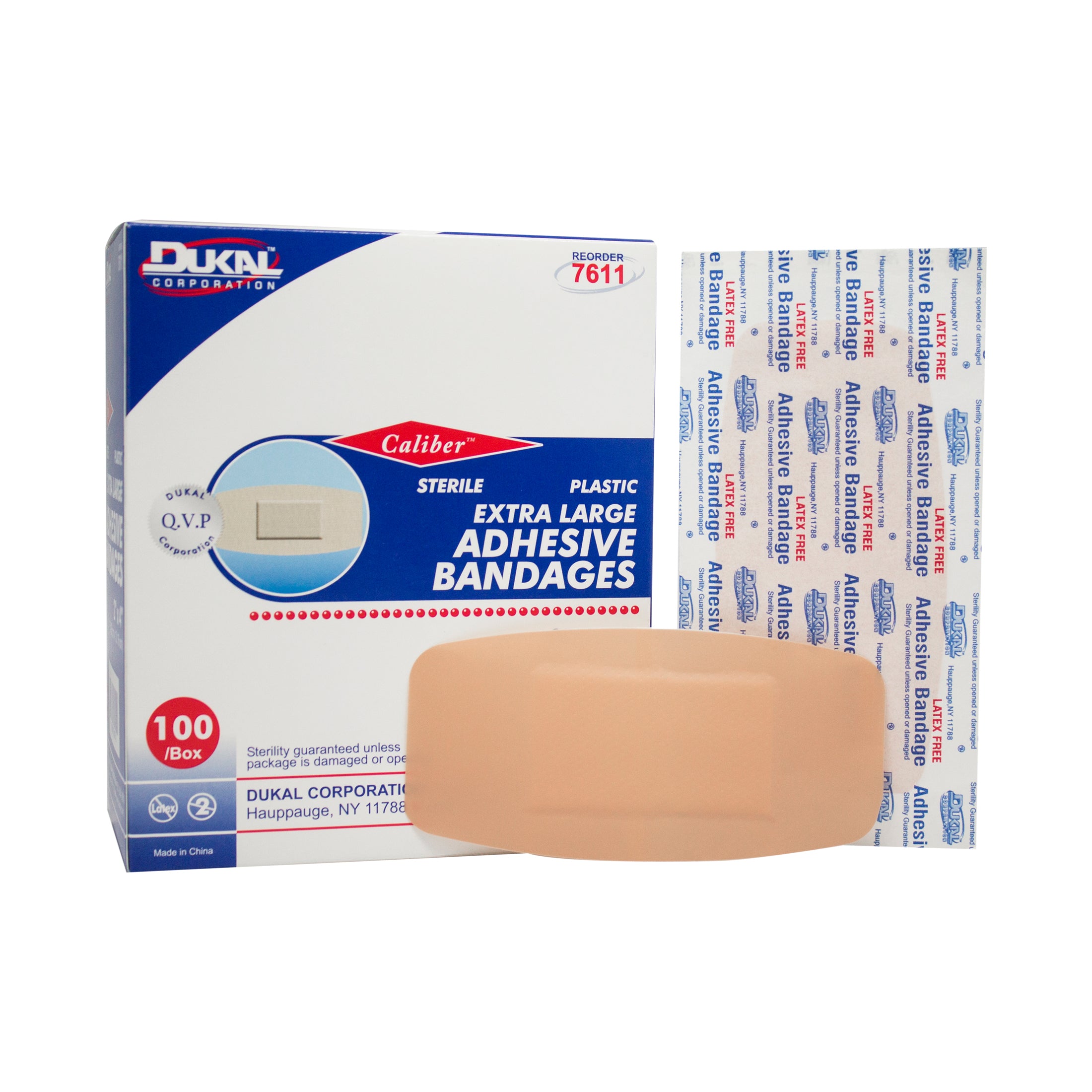 Plastic Adhesive Bandages 2 x 4, XL - 7611