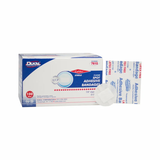 Sterile Sheer Adhesive Bandages 7/8"