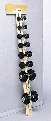 Bailey Wall Mt. Dumbbell Rack - Model 785