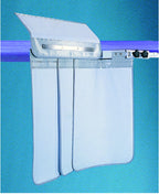 80 cm Double Pivot Uner Table Shield - View 1
