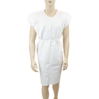 Exam Gown 3 Ply T/P/T Universal White