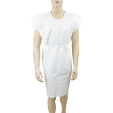 Exam Gown 3 Ply T/P/T Universal White