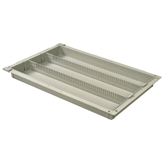 2″ Tray for MedStor Max Cabinets, Two Long Dividers, 81030-3