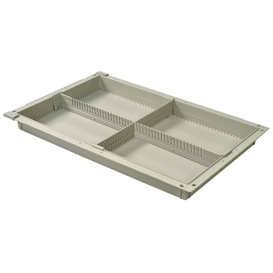 2″ Tray for MedStor Max Cabinets, One Short and One Long Divider, 81030-5