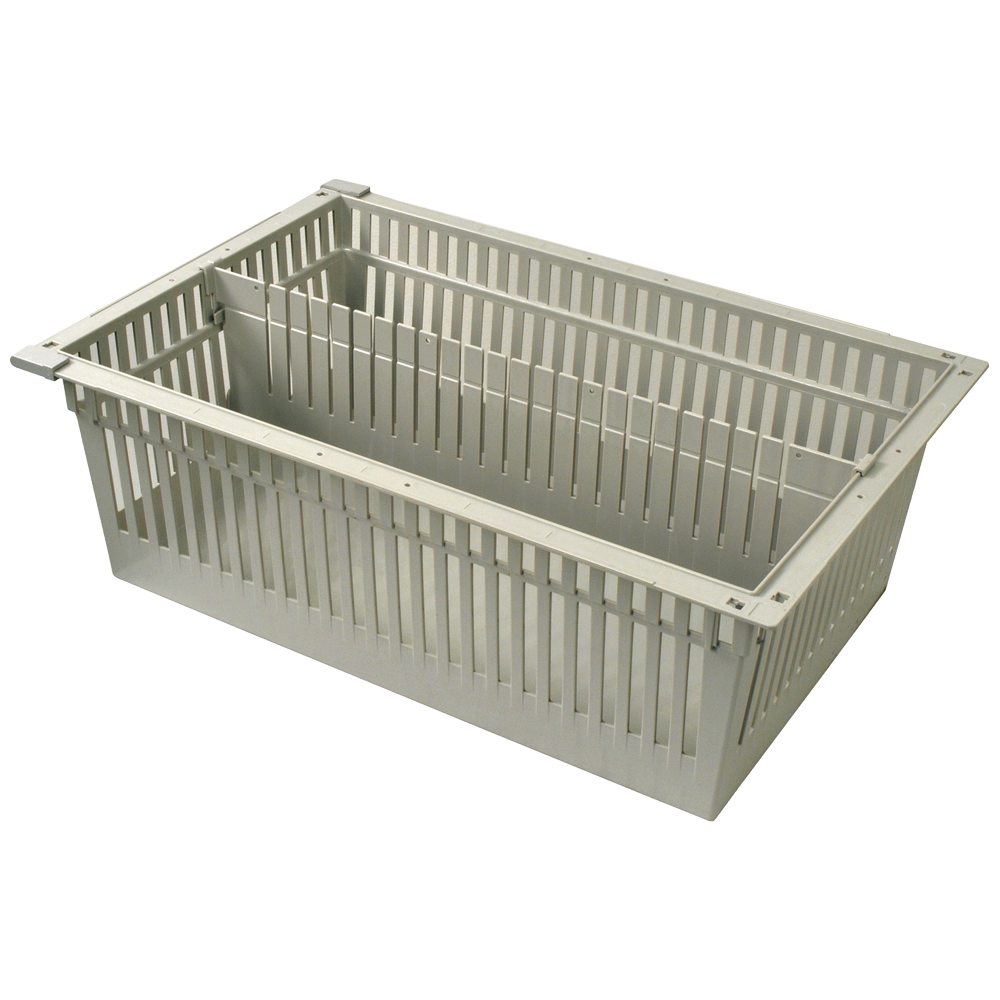8? Tray for MedStor Max Cabinets, One Long Divider, 81032-1