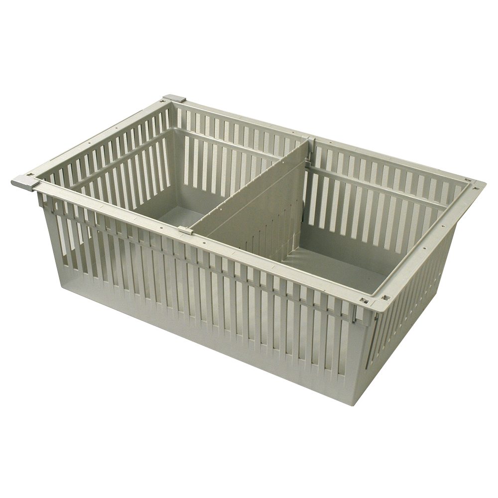 8? Tray for MedStor Max Cabinets, One Short Divider, 81032-2
