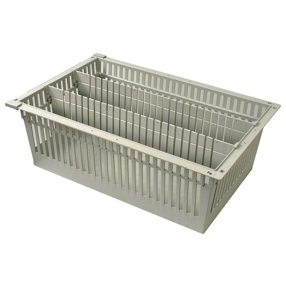 8? Tray for MedStor Max Cabinets, Two Long Dividers, 81032-3 Main image