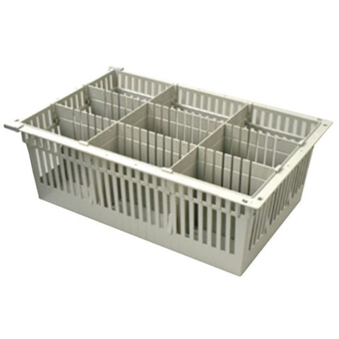 Harloff 8″ Tray for MedStor Max Cabinets, Two Short and Two Long Dividers, 81032-8