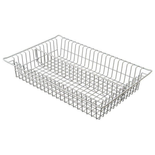 3″ Wire Basket for MedStor Max Cabinets, One Long Divider, 81070-1